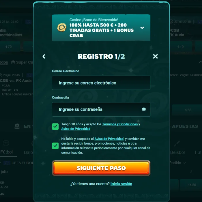 Playio Casino Registro e inicio de sesión